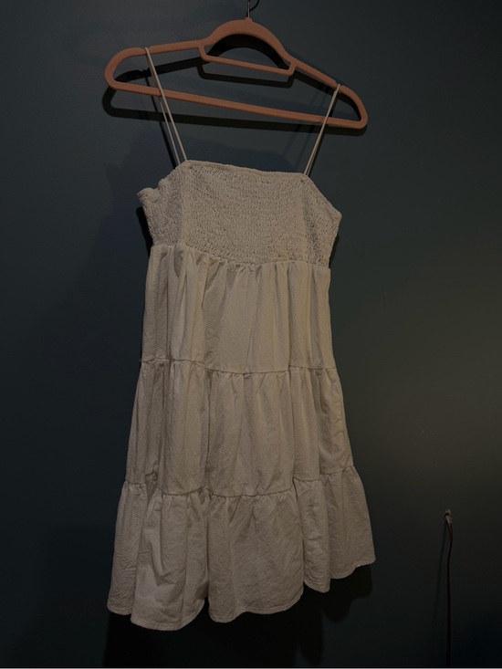 Dresses & Skirts - White Tiered Smocked Sundress